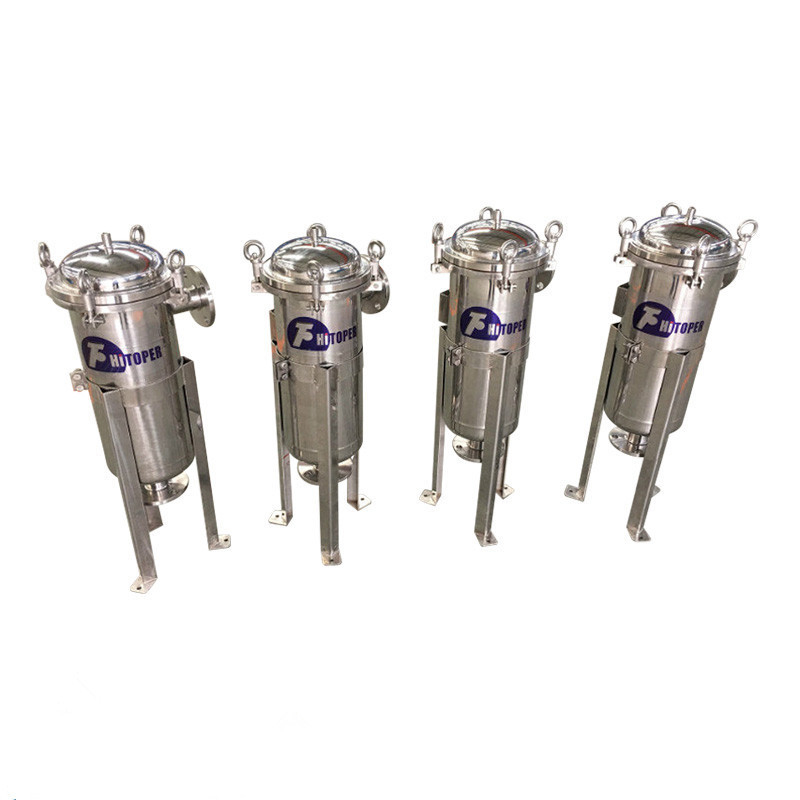Easy Replacement Bag Filter Housing for Slurry Water Filtration and Separation