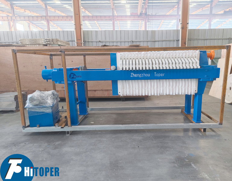 Chemical Filter Press Magnesium Sulphate Filtration For Fertilizer Plant Separation