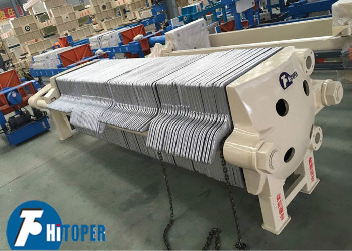 Manual Cast Iron Filter Press for High Temperature Materials Filtration and Dewatering Performance
