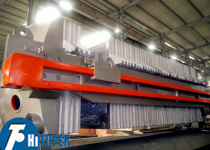 High Pressure Cast Iron Filter Press For Acetic Acid And Borax Filtration With High Filtration Speed