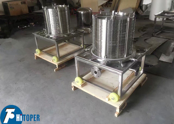 Vertical Seal Type Plate And Frame Filter 14t/H Water Flow For Chemical Separation