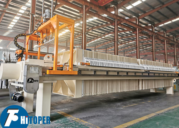 Mineral Concentrate Dewatering Chamber Filter Press Large Capacity 3737L Chamber Volume