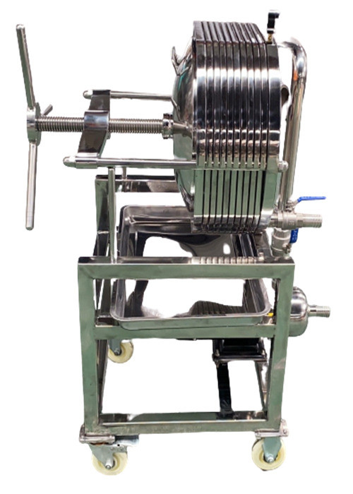 Stainless Steel Plate and Frame Filter Press for Solid-Liquid Separation in Pharmaceutical and Food Processing