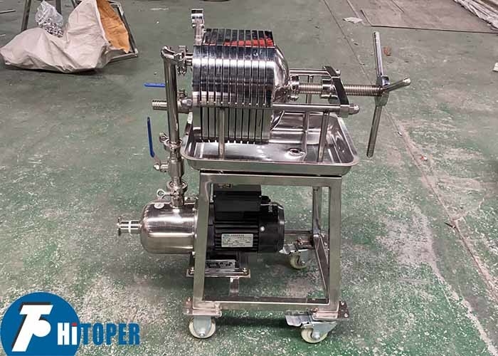 Stainless Steel Plate And Frame Filter DZCR200-10 For Precision Filtration In Various Industries