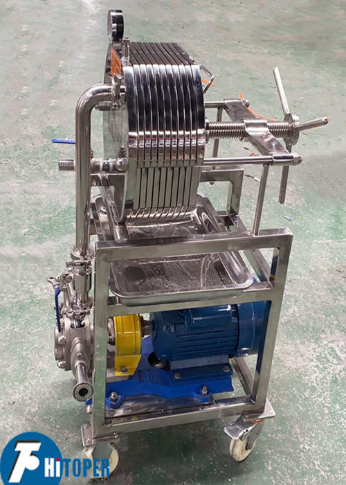 Plate and Frame Filter Press for Clarification Sterilization and Purification Treatment in Environmental Protection