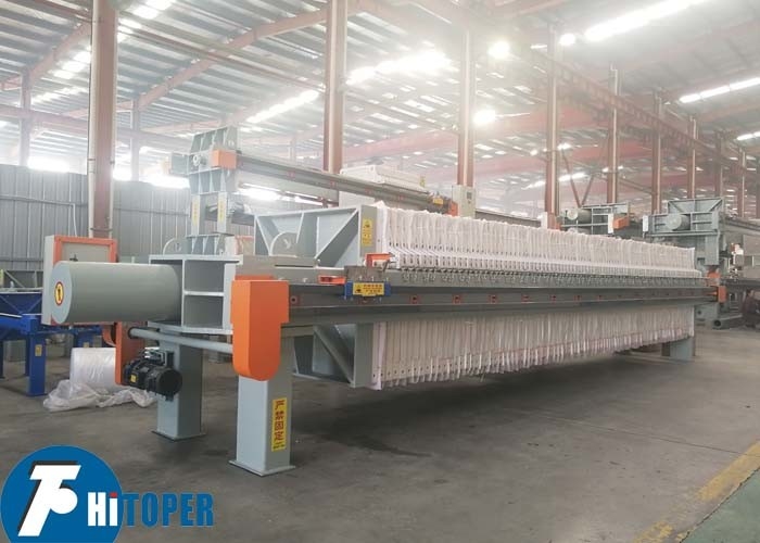 High Pressure Chamber Filter Press for Stone Industry Slurry Dewatering with PP Plate