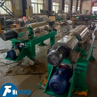Dubbele motor met frequentiekonversie-aandrijving Industriële decanter Centrifuge van slib ontwatering