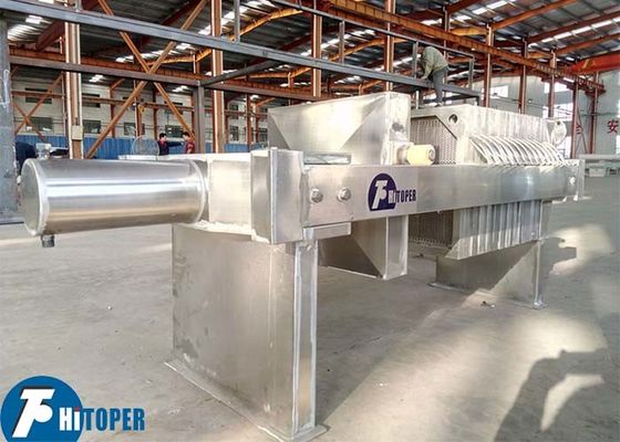 Industriële Platen- en Framefilterpers met Groot Filteroppervlak voor Vaste-Vloeistofscheiding in Voeding, Dranken, Olie, Chemische en Metaalindustrie