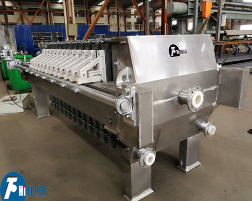 Duurzame filters van roestvrij staal met SS304 SS316L-platen en verschillende filtermedia voor elektroplatering van dranken en chemische industrieën